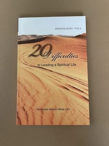Infinite Light-vol 2 -20 Difficulties To Leading A Spiritual Life Miao Lien - Imagen 1 de 10