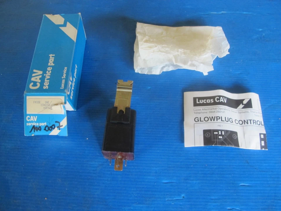 Relais de préchauffage Lucas pour: Opel: Ascona C, Astra, Kadett, Omega, Rekord, - Photo 1/1