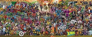 X-Men #35 & X-Men #1 Koblish Wraparound Connecting Variant Set - Picture 1 of 4