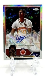 Cody Williams, CA-CW, Topps Chome All American Mcdonalds Refractor, 2023 Autog - Picture 1 of 2