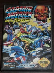 Sega Genesis. Captain America and the Avengers (Marvel) (NTSC USA/CAN) - Bild 1 von 4