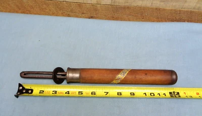 Vintage ATKINS Logging Crosscut Saw Handle 12 Inch - Image 1 of 4