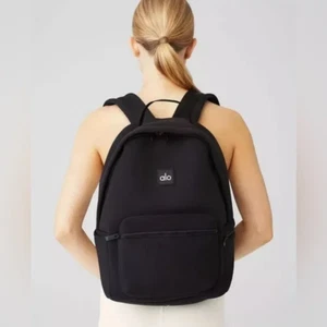 Alo Yoga Waterproof Two Pieces Black Gym Bag Backpack Unisex high-capacity. - Picture 1 of 5