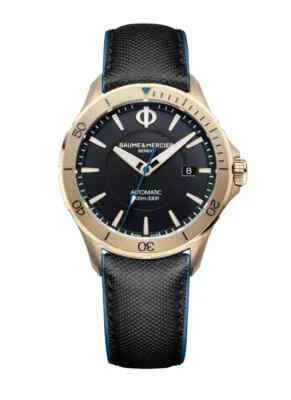 Juego de relojes automáticos para hombre Baume & Mercier Clifton Club esfera marrón bronce 42 mm Foto 1 de 4