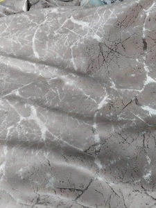 Italian Velvet Upholstery Designer Fabric 1.8m X 1.4m Taupe Bronze Gold - Picture 1 of 12