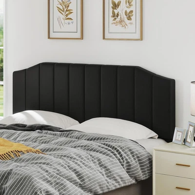 King Size Headboard Only, Velvet Upholstered Headboard King/California King Size - Image 1 of 4