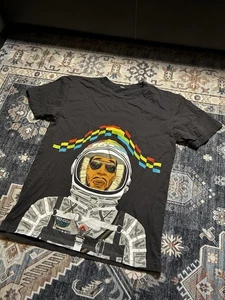 Kid Cudi Man On The Moon Tour Concert Shirt Men's Size Large Grey Vtg Original - Picture 1 of 3