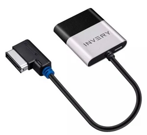 INVERY Airdual Bluetooth 5.0 aptX-HD Adapter Compatible for Audi MMI 3G AMI M... - Picture 1 of 5