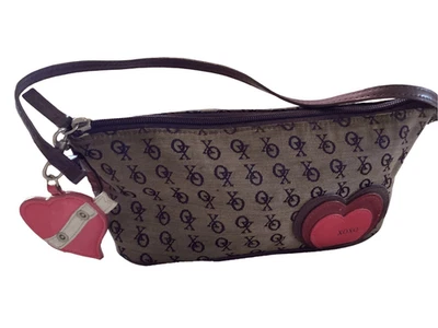 Cartera Corazón Xoxo Vintage Preppy Retro Y2K Bolso Defectuoso Dije Foto 1 de 4