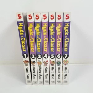Hyde & Closer Manga Vol 1-7 Haro Aso English Viz Media Shonen Sunday Complete - Picture 1 of 7