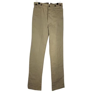 Pantalones Frontier a Rayas WAH Maker Para Hombres 30x36 Western Hebilla Trasera Algodón Tostado - Imagen 1 de 15