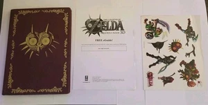 The Legend of Zelda Majora's Mask 3D Collector's Edition Guide VG & Stickers - Foto 1 di 9