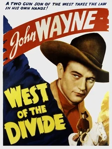 16mm WEST OF THE DIVIDE (1934) b/w JOHN WAYNE Western Feature Film. - Picture 1 of 17