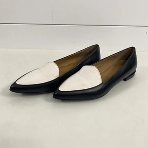 Everlane Shoes Womens Sz 7.5 Italian Leather Loafers Flats Made in Italy Luxury - Picture 1 of 12