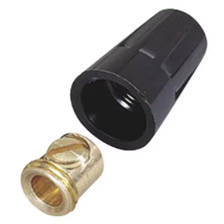 Terminal mecánico Ideal 30-1294G, negro, 600 V, paquete de 10 Foto 1 de 1