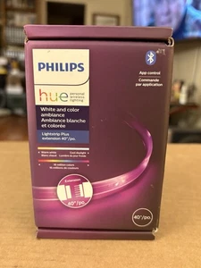 Philips Hue LED Lightstrip Plus Extension 1m 40" White and Color Ambiance 555326 - Picture 1 of 8