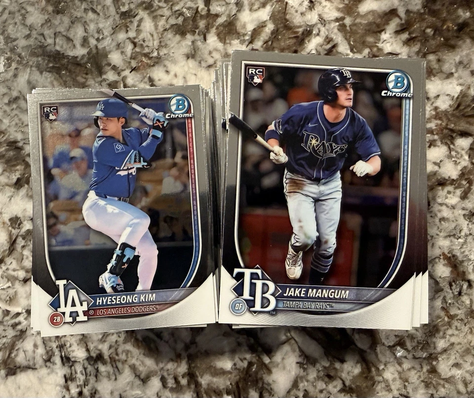 Бейсбольные карточки 2025 Bowman Chrome No1-100: на выбор — комплектация - Изображение 1 из 1