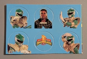 Mighty Morphin Power Rangers Green Ranger Milk Caps - Rare Vtg MMPR Tommy Pogs - Picture 1 of 8