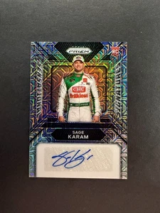 Sage Karam 2024 Panini Prizm Rookie Sensational Signatures Auto /25 #SS-SKM - Picture 1 of 2