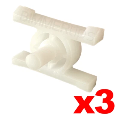 Clip E30 para moldura de puerta BMW calidad OE 325i 318i 325e M3 51131829904 Foto 1 de 3