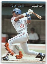 1994 Pinnacle Power Surge #PS7 Sammy Sosa Chicago Cubs Z3O1