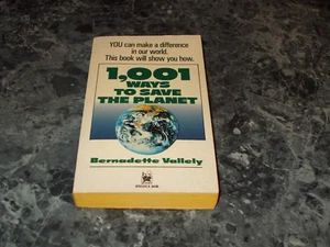 1,001 Ways to Save the Planet by Bernadette Vallely (1990, Paperback) - Imagen 1 de 1