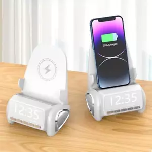Wireless Charging Bluetooth Speaker Desktop Stand with Automatic Induction P1 - Picture 1 of 20