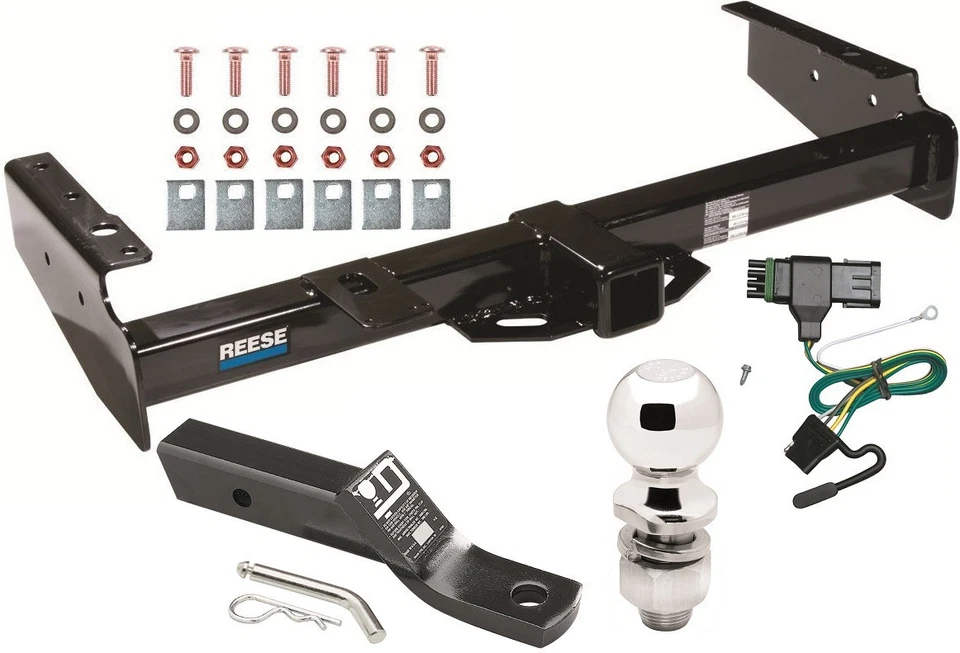 92-99 CHEVY & GMC SUBURBAN C/K 1500 2500 REMOLQUE COMPLETO PAQUETE DE ENGANCHE CON KIT DE CABLEADO Foto 1 de 1