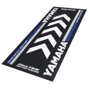 BikeTek Serie 4 Yamaha Werkstatt Garage Motorrad Matte rutschfest 190x80 cm - Bild 1 von 2