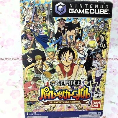 USED Nintendo Gamecube ONE PIECE Pirates Carnival 78927 JAPAN IMPORT - Image 1 of 4