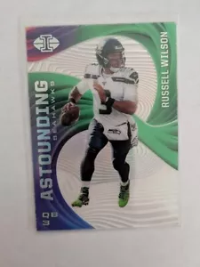 🏆 2020 Panini Illusions Astounding RUSSELL WILSON #A13 SEATTLE SEAHAWKS - Foto 1 di 2