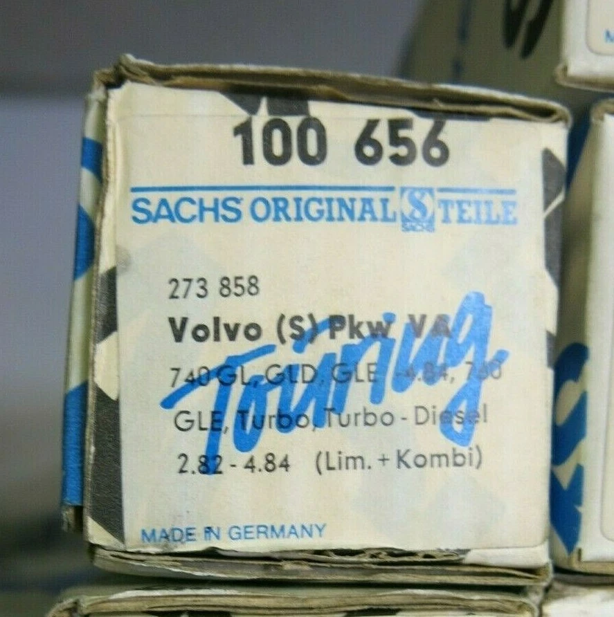 Amortiguador delantero SACHS 100-656 para Volvo 740 760 1981-1988 - 1 pieza Foto 1 de 1