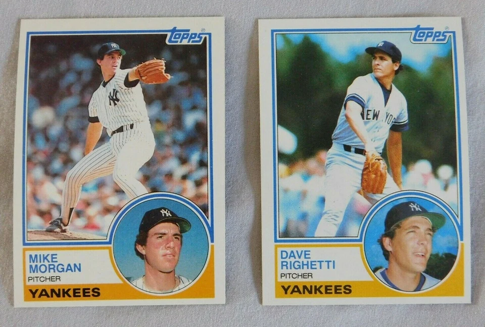 1983 Topps New York Yankees Baseball Card Pick one - Image 1 of 1