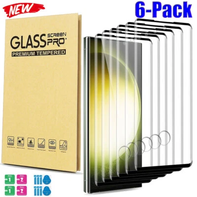 Протектор экрана закаленное стекло для Samsung S25 S24 S23 S22 S21 Note20 Ultra 10 - Изображение 1 из 4