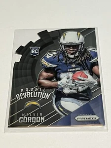 Tarjeta de radiocontrol Panini Prizm Rookie Revolution Melvin Gordon 2015 RR7 - Imagen 1 de 5