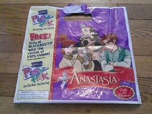 Vintage Anastasia 20th Century Fox Blockbuster borsa VUOTA Play Pak Play-Doh 1997 - Foto 1 di 12