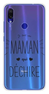 Coque en silicone imprimée compatible Xiaomi Redmi Note 7 Redmi Note 7 Pro Maman - Picture 1 of 3