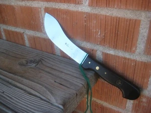 1930er Vintage 5 1/4" gebogene Klinge * WÜSTHOF * Metzger Jagd Enthäutungsmesser GERMANY - Bild 1 von 11