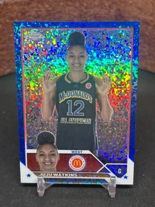 2023 Topps Chrome McDonald's All American - JuJu Watkins #93 azul... - Imagen 1 de 2