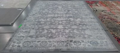 Alfombra manchada CREMA/GRIS 9'-0" x 12'-0", precio reducido 1172776095 BNT844B-9 Foto 1 de 4