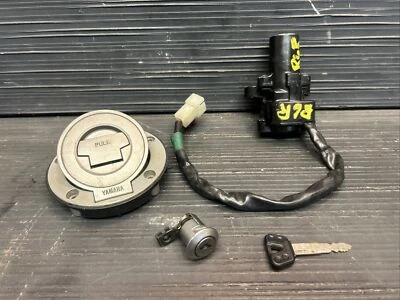 Yamaha YZF R6 2008 juego de bloqueo, encendido, tapa de gasolina bloqueo de asiento OEM #11 Foto 1 de 4
