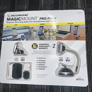 SCOSCHE MagicMount Pro Pack – Magnetic Mounting Systems for Smartphones Holder - Picture 1 of 2