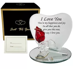 I Love You Valentines Day Gift Birthday Present For Her Him Girlfriend Boyfriend - Picture 1 of 5