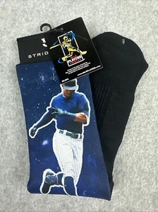 Julio Rodriguez #44 Strideline Galaxy Premium Crew Socks (M/L) M:8-12 W:9.5-13.5 - Picture 1 of 8