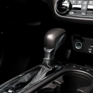For Chevrolet Trax 2024 Wood Grain interior Car Gear Shift Knob Cover Head Trim - Picture 1 of 6