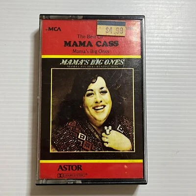 Mama Cass Mama's Big Ones The Best Of Cassette Tape AST-CS-1086 Vintage 1970 - Image 1 of 4
