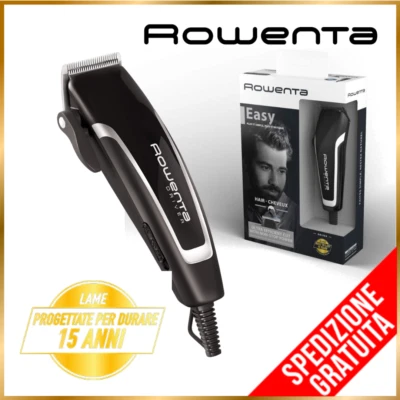 Tagliacapelli PROFESSIONALE Driver ROWENTA autoaffilante Rasoio barba capelli - Immagine 1 di 4