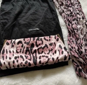 Dolce & Gabbana New Bundle: Shawl and Clutch Bag Matching Set - Picture 1 of 7