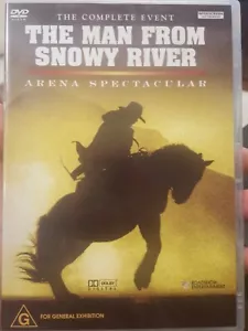 THE MAN FROM SNOWY RIVER ARENA SPECTACULAR RARE DVD COMPLETE EVENT AUSTRALIAN - Picture 1 of 3