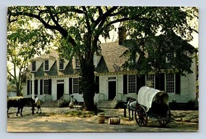 Wetherburn's Tavern Williamsburg Virginia Postcard Posted - Picture 1 of 2